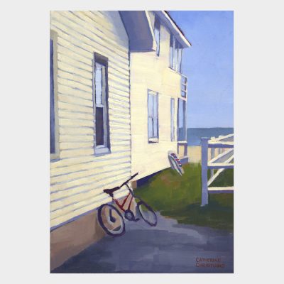 Cottage with Bicycle