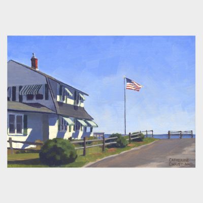 Painting "Cottage, Old Lyme Shores #6"