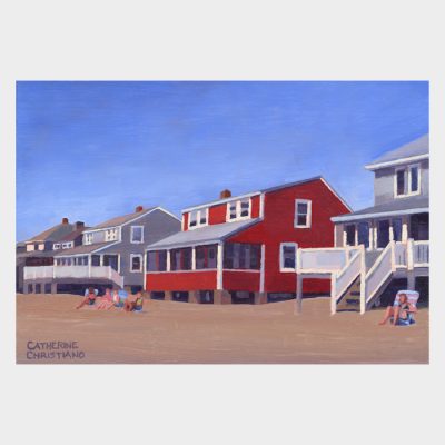 Painting "Cottages, Hawk's Nest #15"
