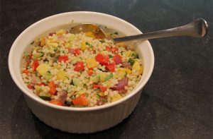 Couscous Salad with Roasted Vegetables